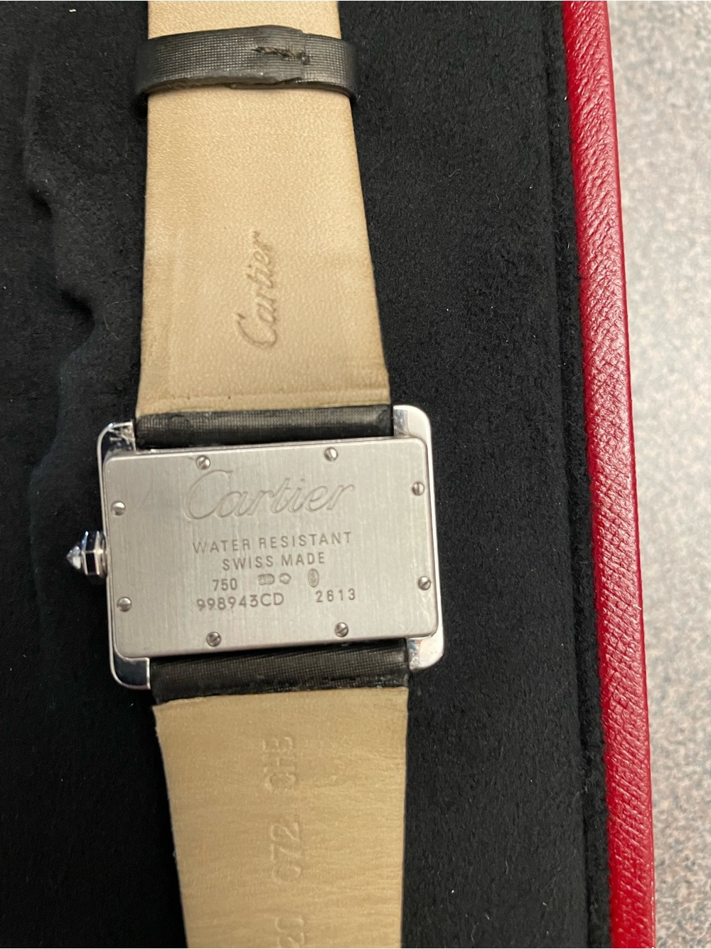 Cartier Tank Divan with Diamonds - Picture 6 of 7